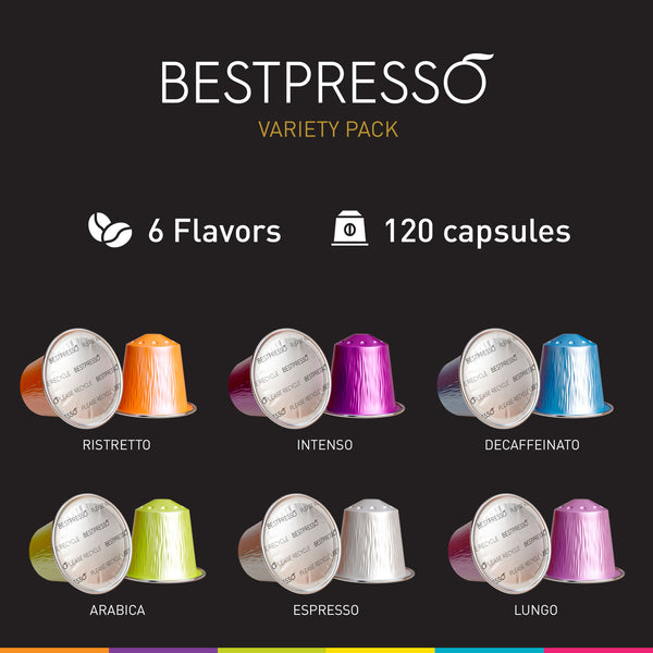 Variety Pack - 120 Capsules