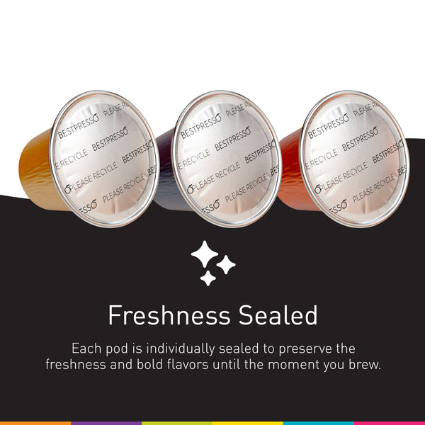 Flavored & Intense Variety - 120 Capsules