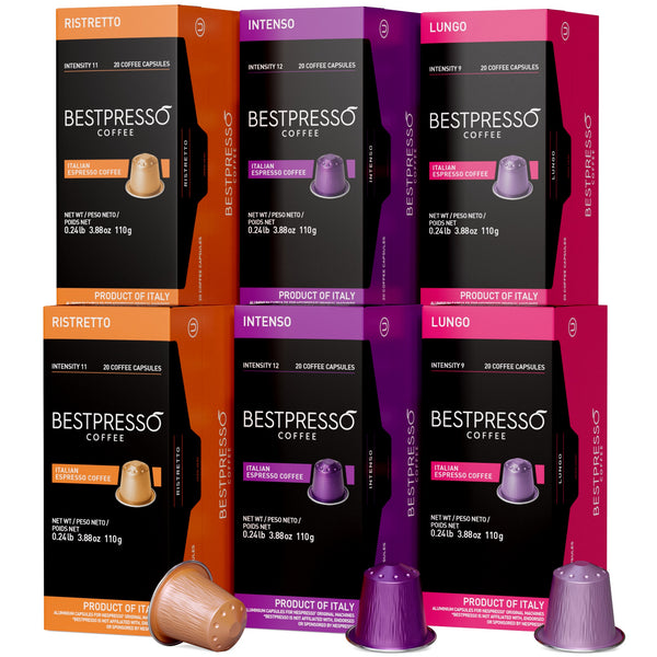 INTENSE VARIETY 3 Flavors - 120 CAPSULES