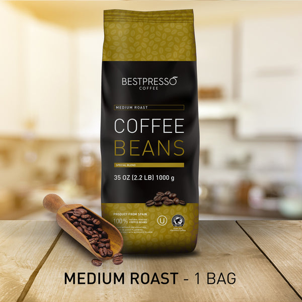 Medium Roast Whole Bean, 35 oz