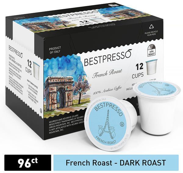 French Roast - Dark Roast - 96 Count  (Compatible with 2.0 Keurig Brewers)