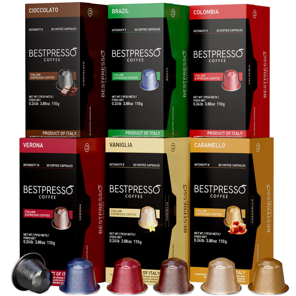 Flavored & Intense Variety - 120 Capsules
