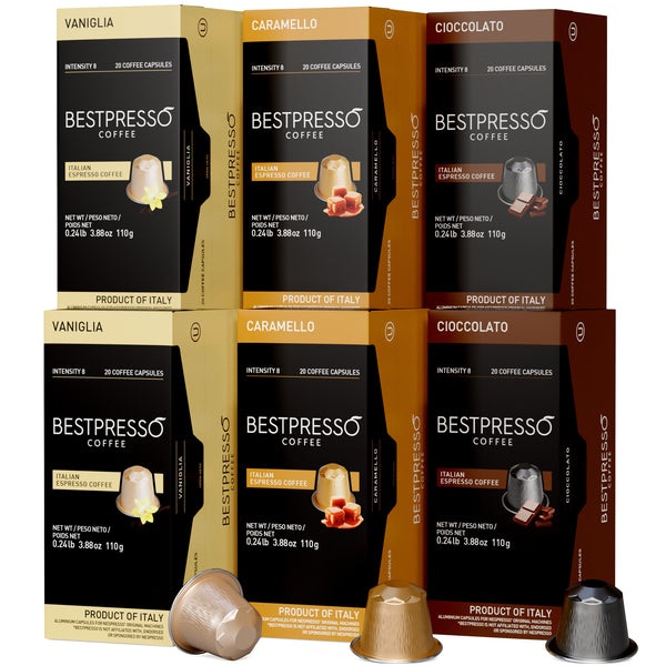 Flavored Variety Pack - 120 Capsules
